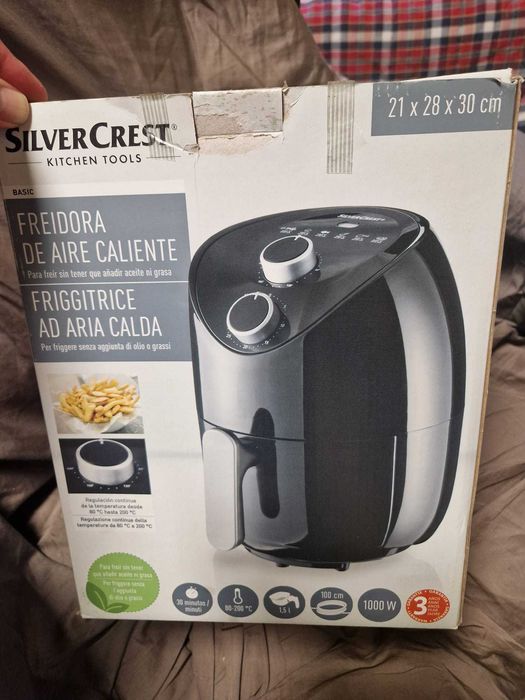 Fritadeira Airfryer SilverCrest 1,5L