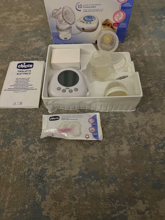 Bomba elétrica tirar leite