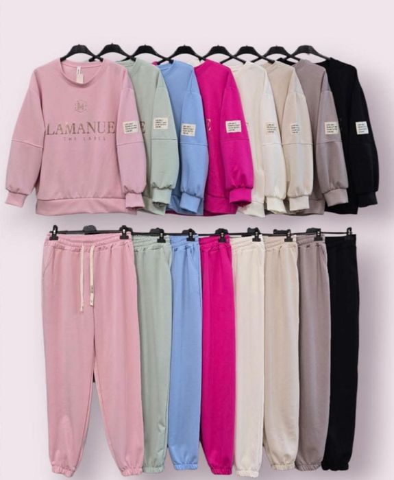 Dresowe komplety 2częściowe bluza i spodnie rozmiar uniwersalny