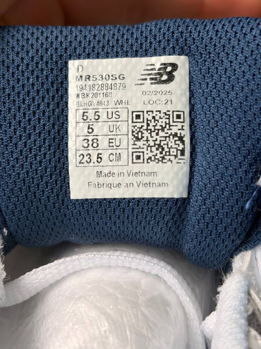 ТОП! Кросівки New balance 530 White 36 37 38 39 40 41 42 43 44 45 46