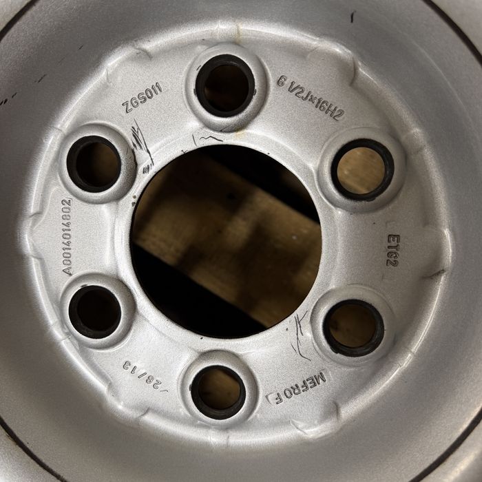 Felgi stalowe OE 16 cali 6x130 Mercedes Sprinter VW Crafter orginal