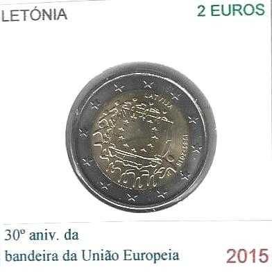 30 Anos da Bandeira da U. E. - 2015 - - Moedas Comemorativas de 2,00 €