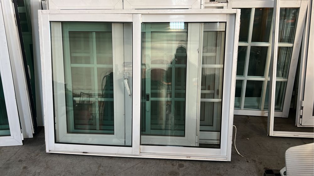 Portas e janelas de alumini usadas