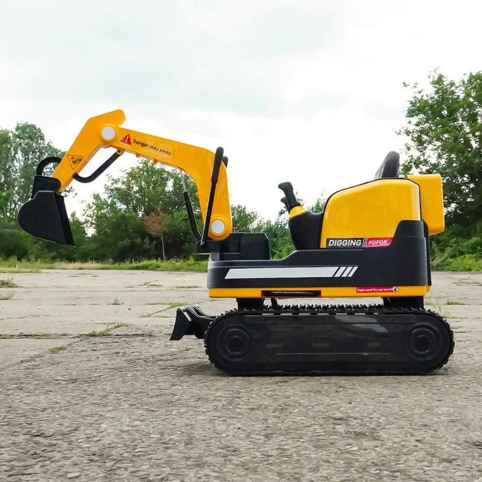 Spychacz KOPARKA CATERPILLAR Gąsienicowa Auto Akumulator RC CAT DZIECI