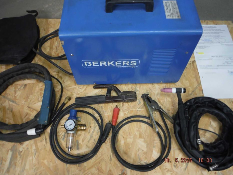 Plazma Spawarka Tig 3 w 1 BERKERS BC200 Model CT520