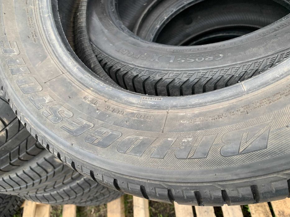 215-60-R17 BRIDGESTONE DUELER = 4 штуки летней резины GERMANY 2023
