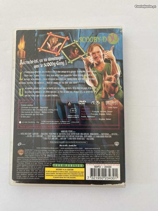 DVD Scooby-doo Como Novo