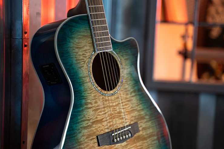 Cort GA QF CBB gitara elektroakustyczna