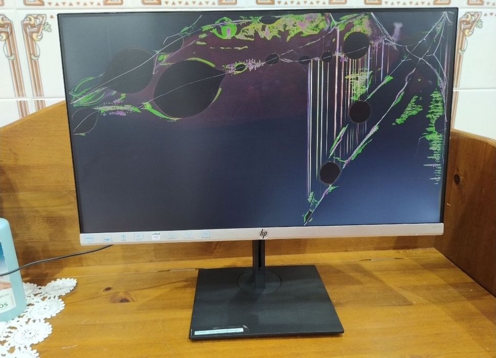 Monitor HP para peças casa quarto apartamento vivenda