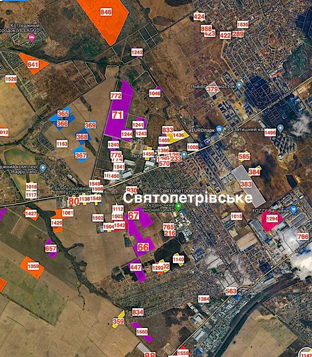 Продаж комерц ділянки вздовж траси Київ-Вишгород АЗС, пром,торгівля...