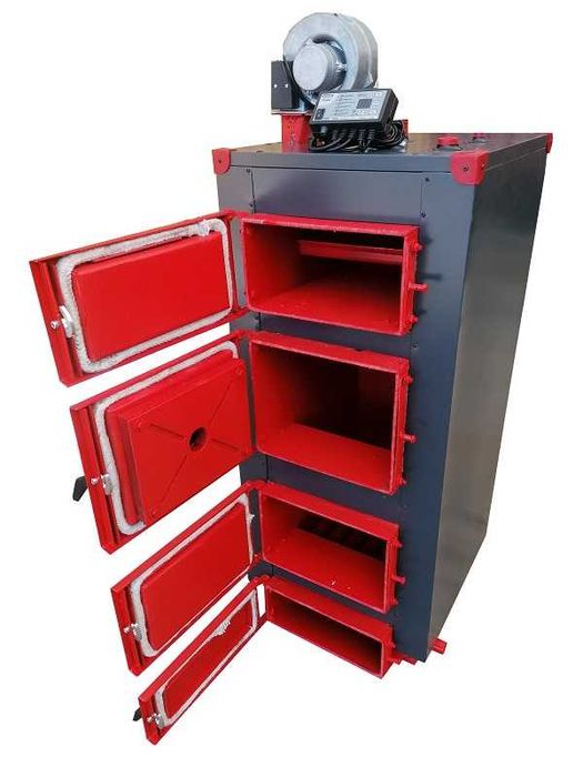 Piec Drewno Węgiel 100m2 Kocioł 12kw + Sterownik/Dmuchawa DOSTAWA 0ZŁ