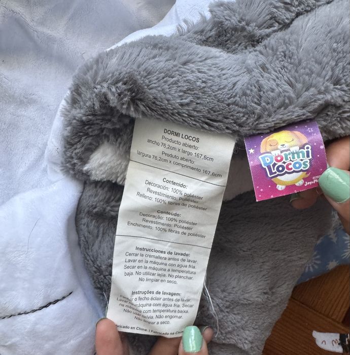 Saco cama criança c/ peluche