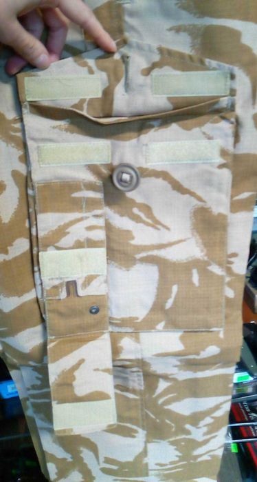 Spodnie Brytyjskie DPM Desert FR Trudnopalne Ripstop 80/84/100 pas84 N