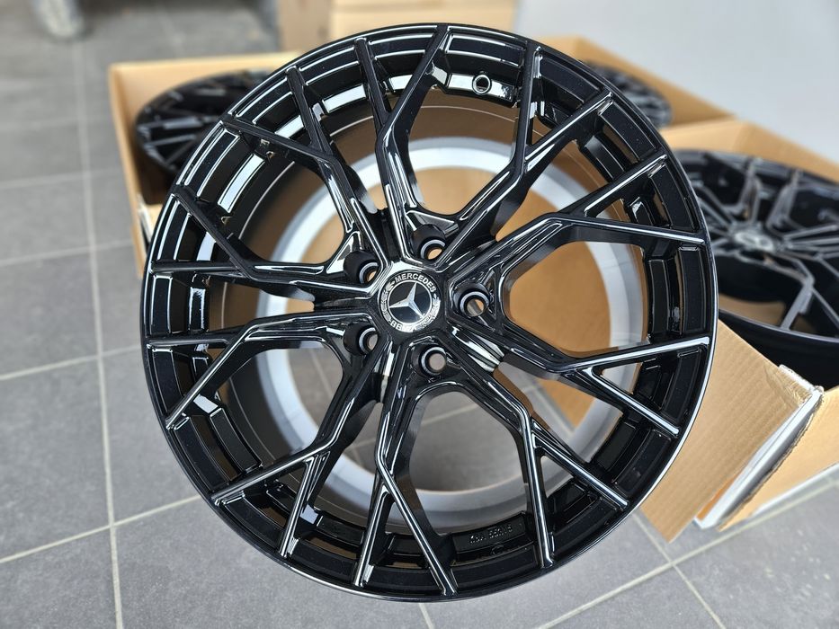 Mercedes CLE 19 " Nowe 5x112 CLA Alufelgi Czarne Felgi