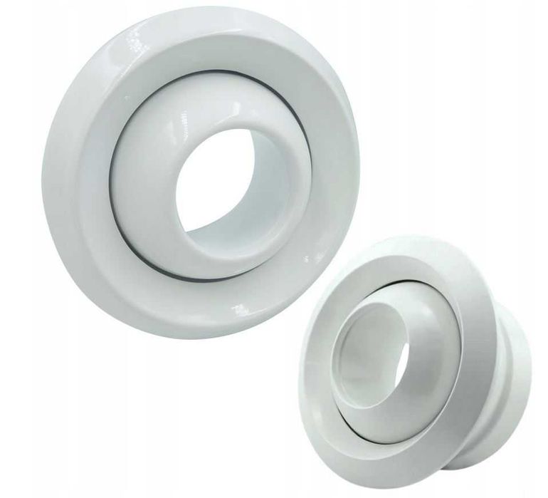 Anemostat nawiewny kierunkowy | dalekiego zasięgu | okrągły | 125mm