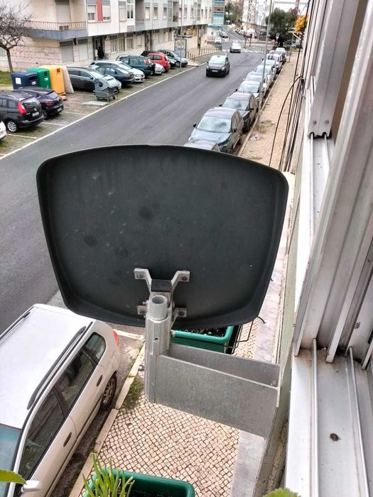 antena technisat + box satelite