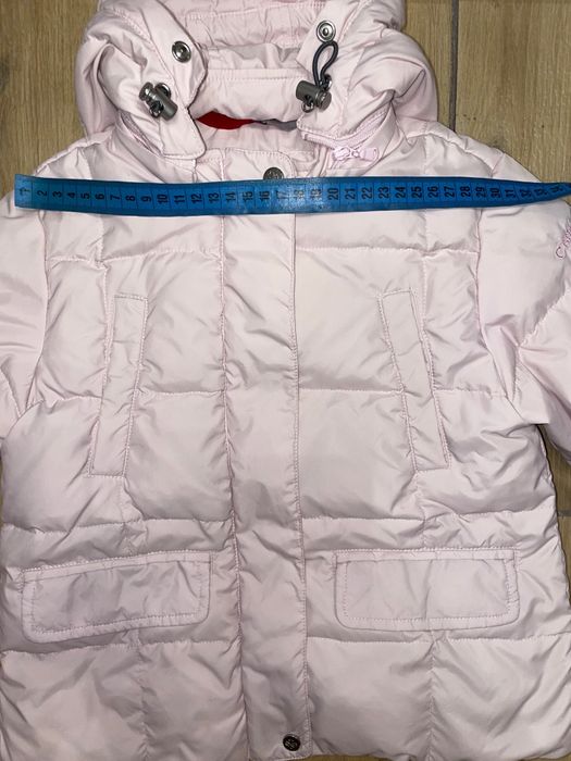 Курточка пуховик на дівчинку 86-92 см