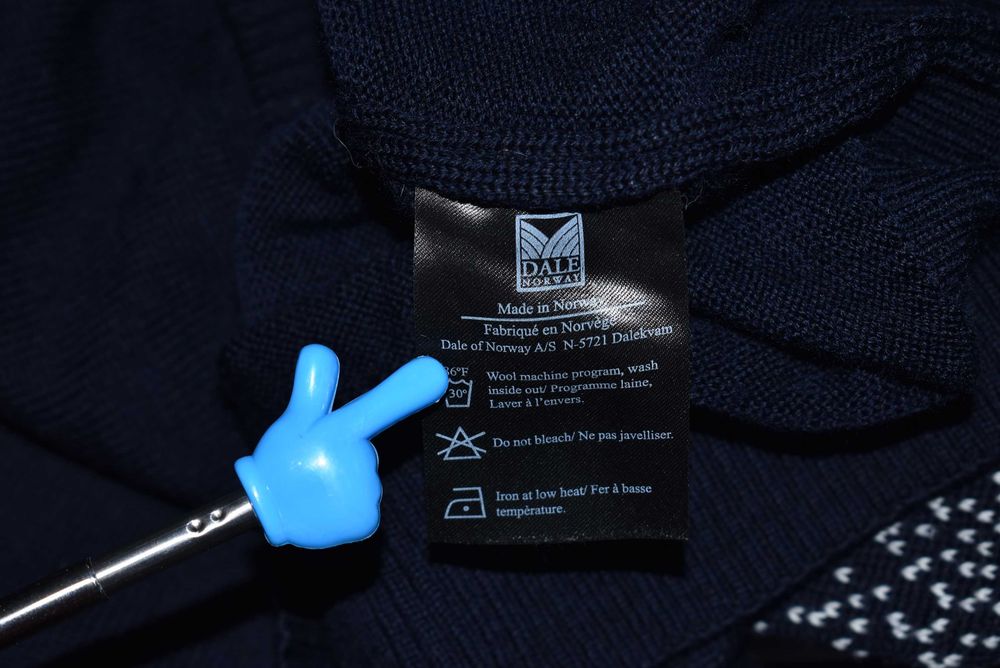 Dale of Norway 100% Merino Wool Sweter Men's XL