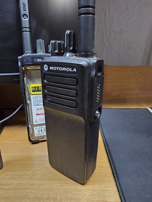 Рації MOTOROLA  власні.