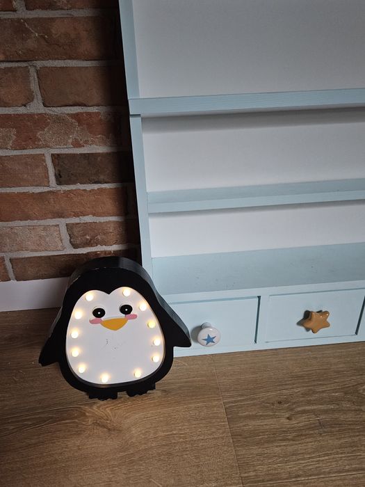 Regał półka na książki mięta oryginalne gałki