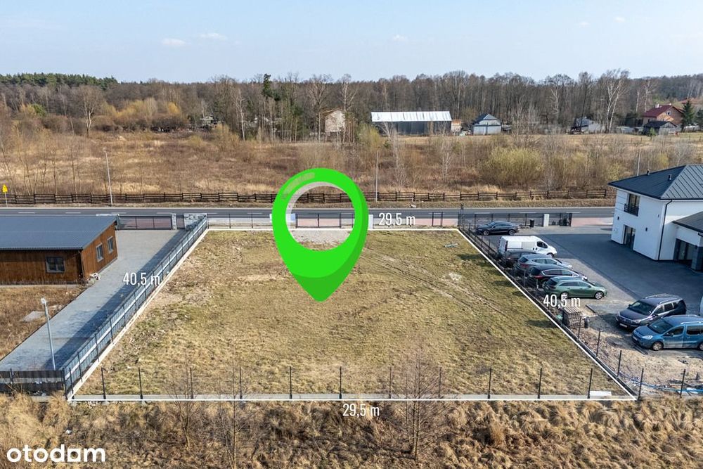 Foremna działka 30x40,, idealna pod inwestycję