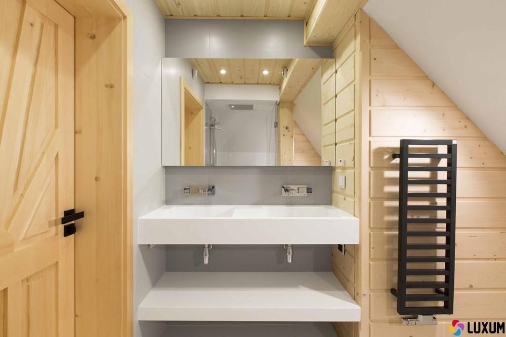 Umywalka podwójna Luksusowe umywalki podwójne z Corianu GFK na wymiar