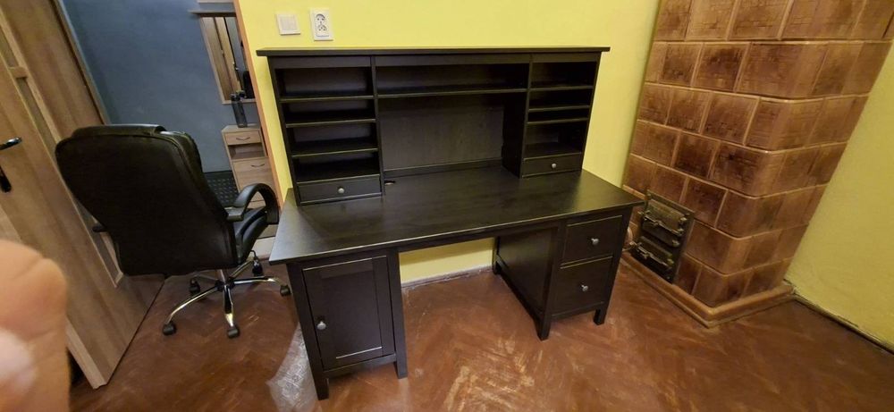 Biurko hemnes z nadstawką krakow kleparz ea Kraków KleparzIkea