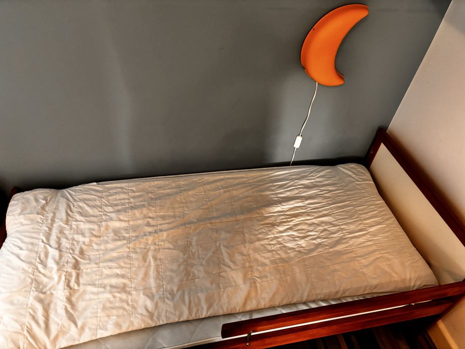 Lozko z   IKEA z materacem 160/70 dla dziecka