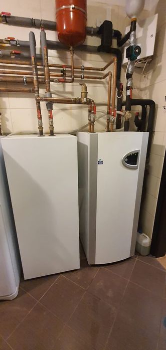 Pompa ciepła gruntowa marki IVT z wyposażeniem dodatkowym