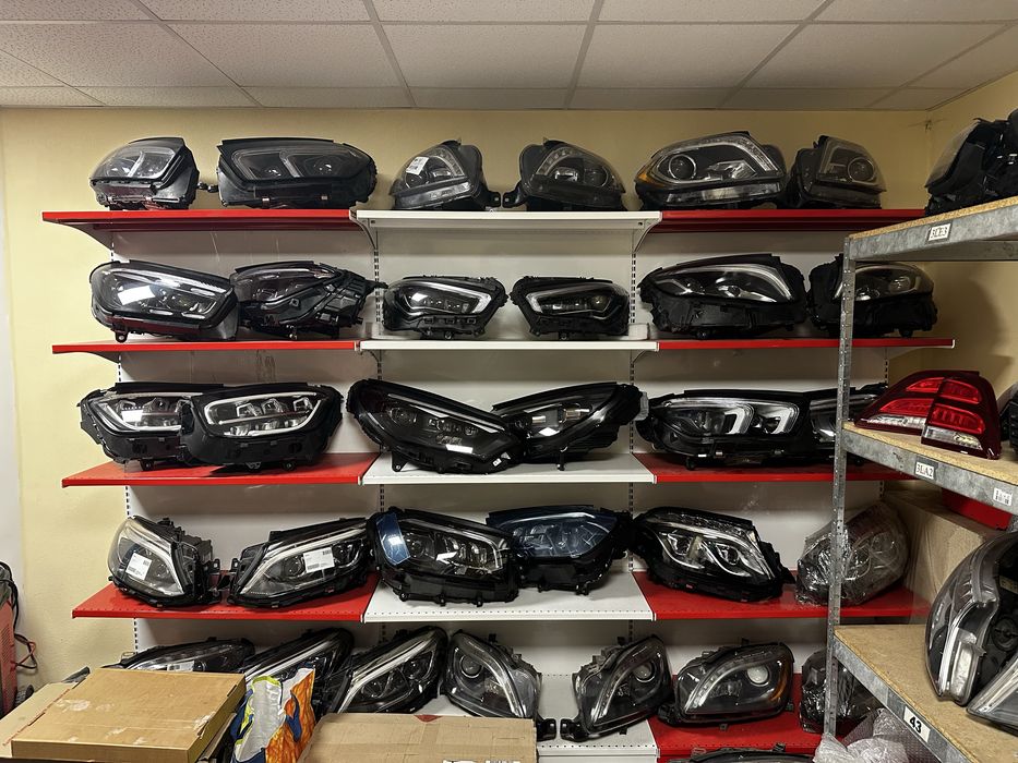 Новые Фары оптика Мерседес Multibeam GLS X167 GLE 167 оригинал 100%