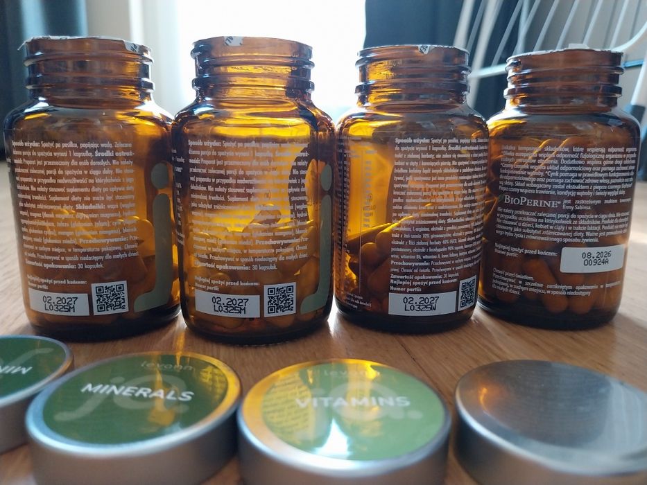 Suplementy nowe minerals, vitamins levann