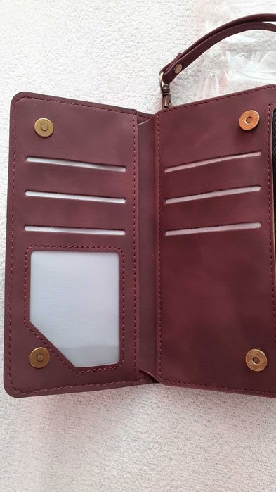 Etui Samsung S9 czerwone wino