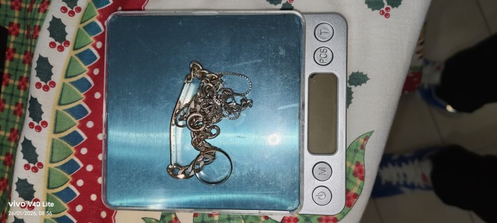 Vendo peças em prata