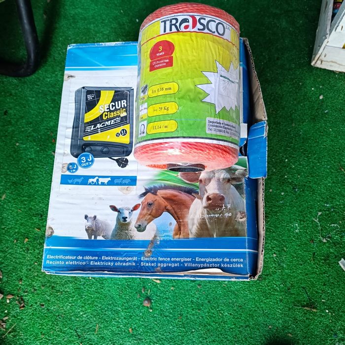 Cerca eléctrica nunca foi usada