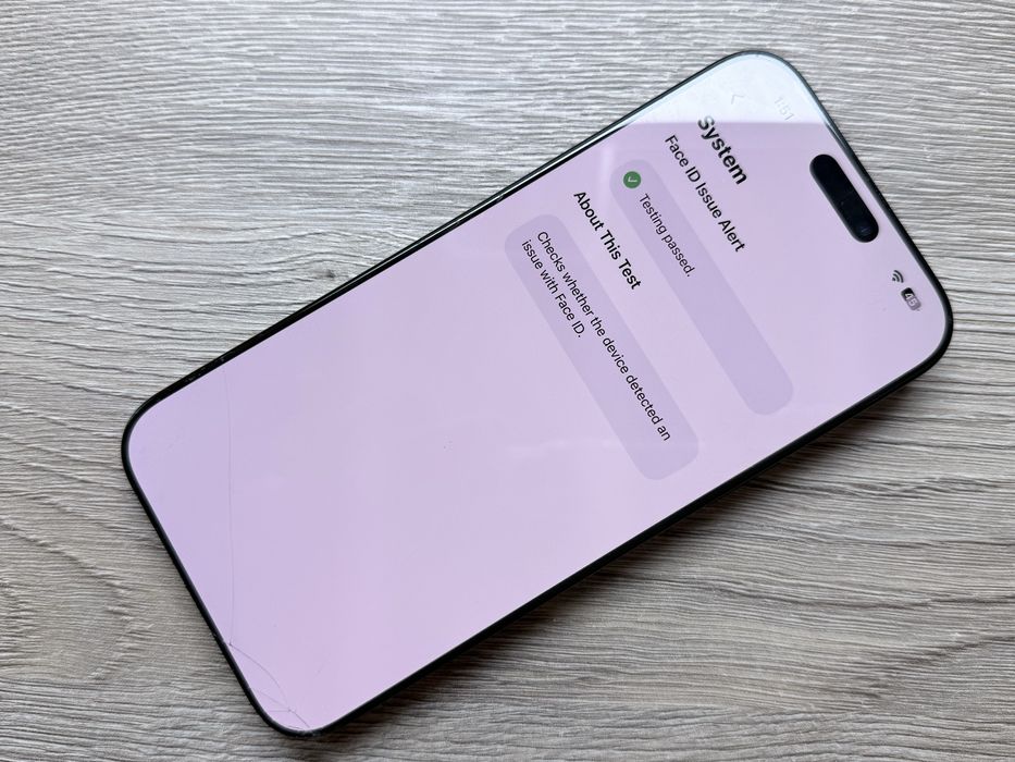 Oryginalny aparat TrueDepth FaceID Apple iPhone 16 Pro Max naprawa demontaż wymiana