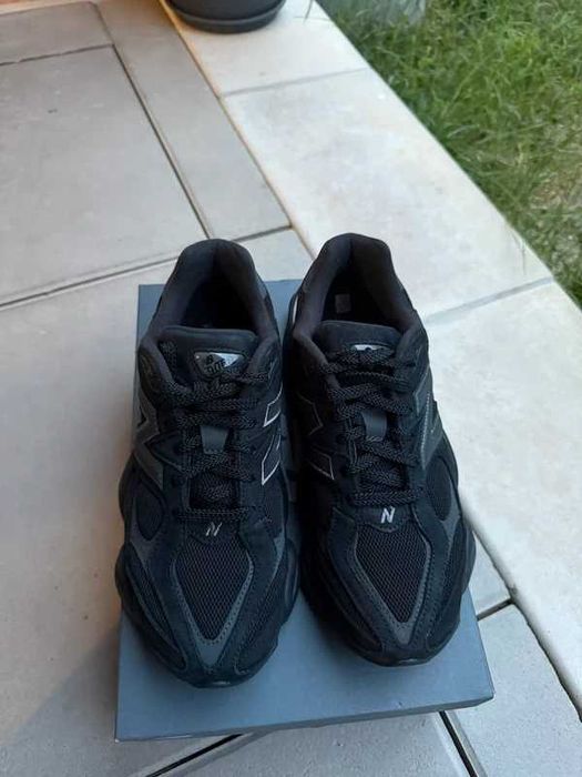 New Balance 9060 Triple Black Suede BPM R.44