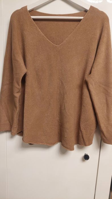 Sweter brązowy r. 42-44