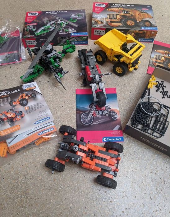 4 transportes de construção