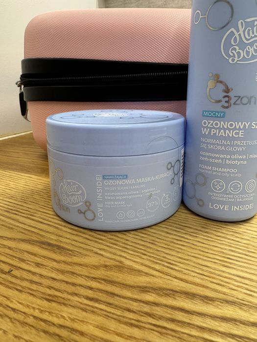 Szampon i odżywka ozonowa Hairboom