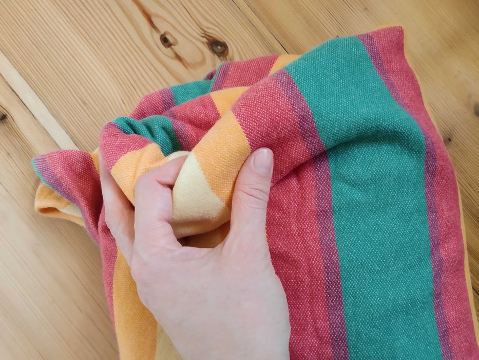 Chusta bambusowa L Lenny Lamb splot skośno-krzyżowy 5m