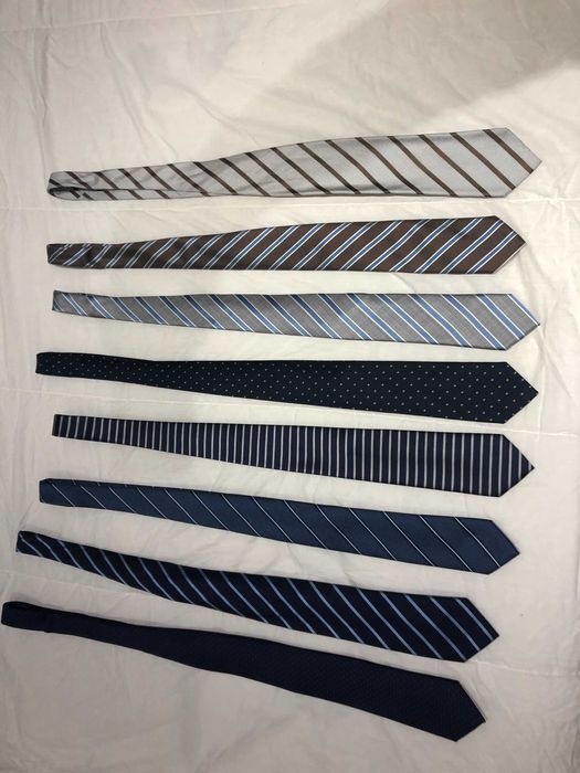 Gravatas Riscas e Padrões - Várias Cores - 4€ Cada