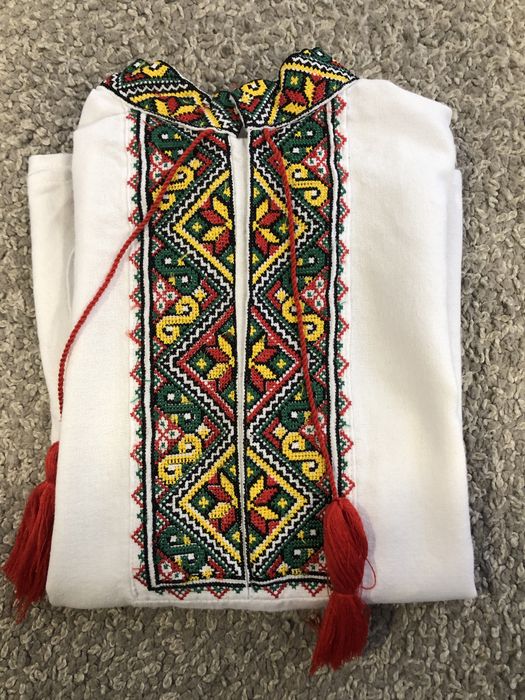 Вишита сорочка для хлопчика 134-140(вишиванка)