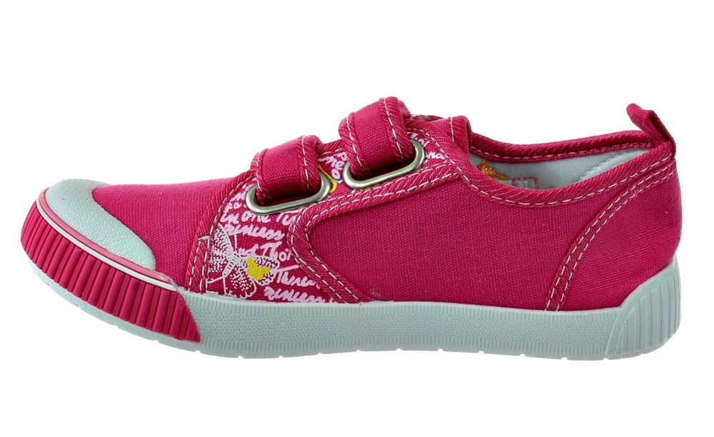 Tenisówki buty sportowe na rzep fuksja dziecięce 6254 rozm. 27