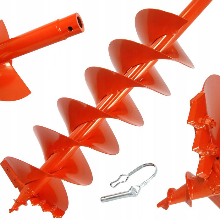 Wiertło do świdra wiertnicy profesjonalne 15cm 150x800mm double spiral