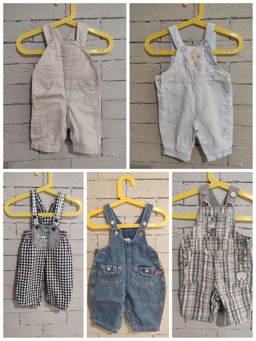 Spodnie ogrodniczki 56/62