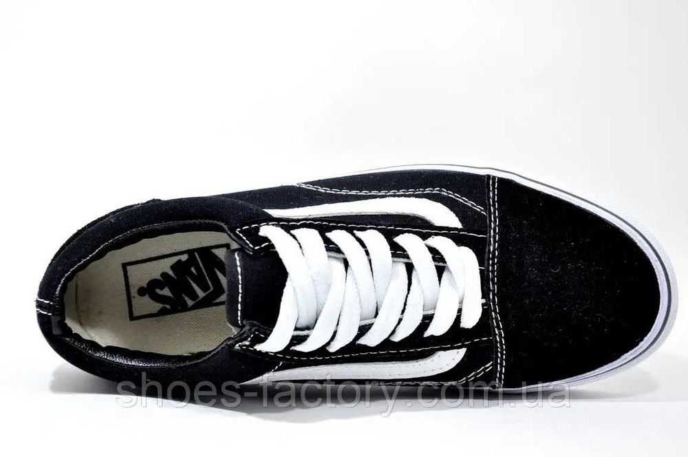 Кросівки унісекс Vans Old Skool Black/White код 3490129