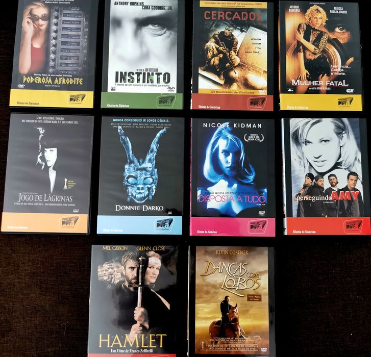 Filmes em DVD - diversos