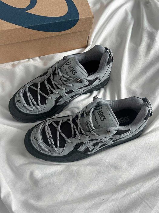 Кросівки Asics Gel-Pickax Grey/Black premium