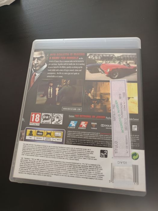 Jogo Mafia 2 PS3