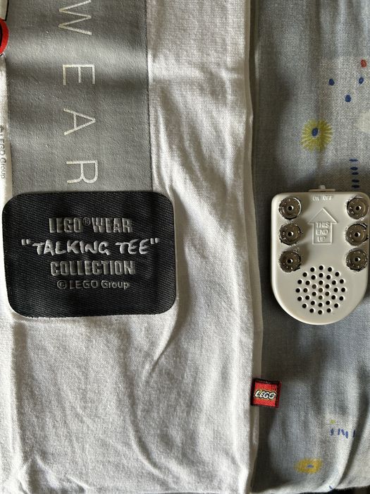 Lego T-shirt Talking